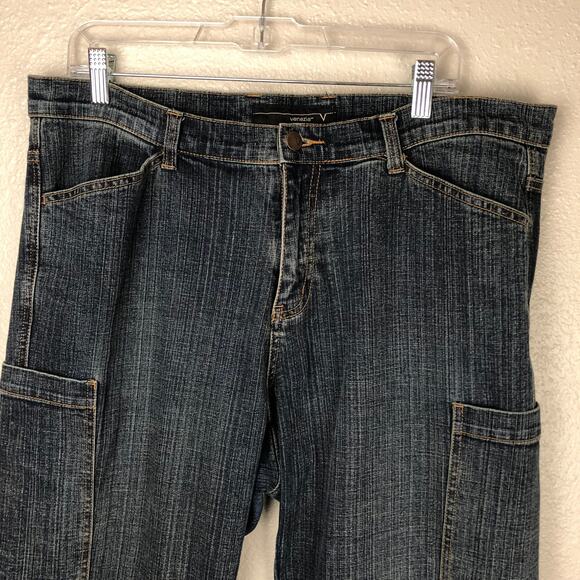 Vintage Y2K Venezia Carpenter Utility Denim Straight Leg High Rise Jeans - Picture 3 of 15